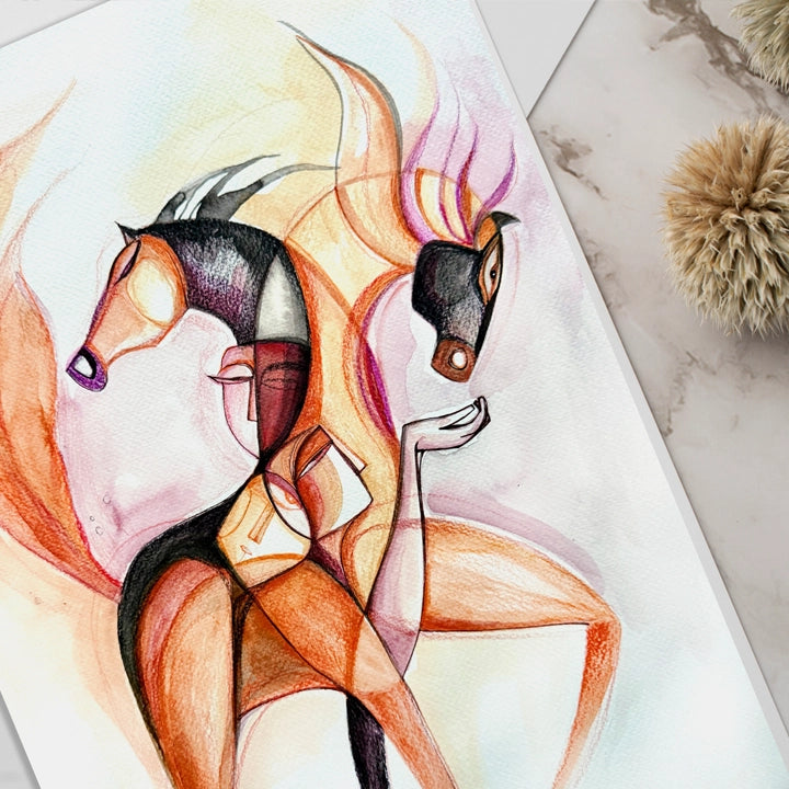 Le Cheval Et Moi | SoulCurryArt