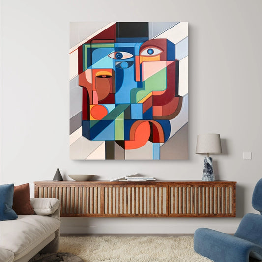 Original art piece titled Human Framework by SoulCurryArt, showcasing abstract human figure with intricate detailing.