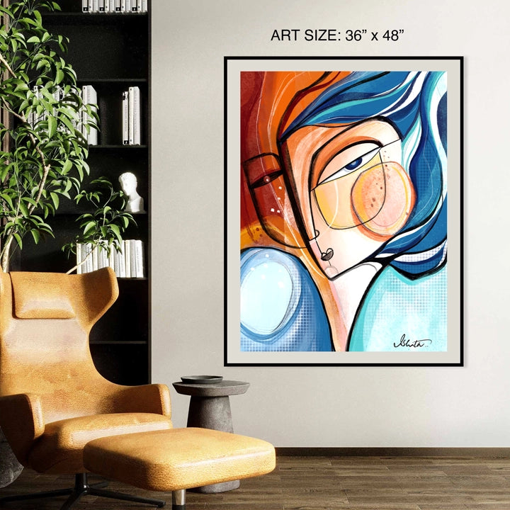 Firestone print by SoulCurryArt, 36x48 inches, featuring detailed artwork in a high-quality print.