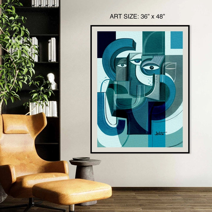 Landscape of Evolution print by SoulCurryArt, 16x20-inch paper artwork featuring a detailed evolutionary landscape scene.