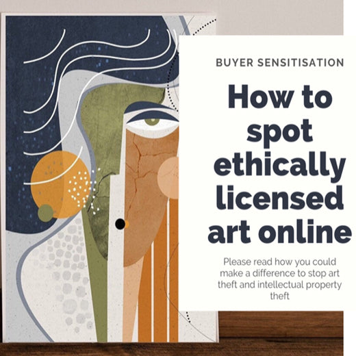 How to spot ethically licensed art online