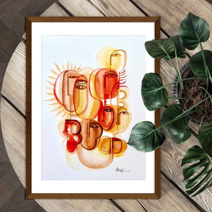 Sunset Across Surfaces | SoulCurryArt