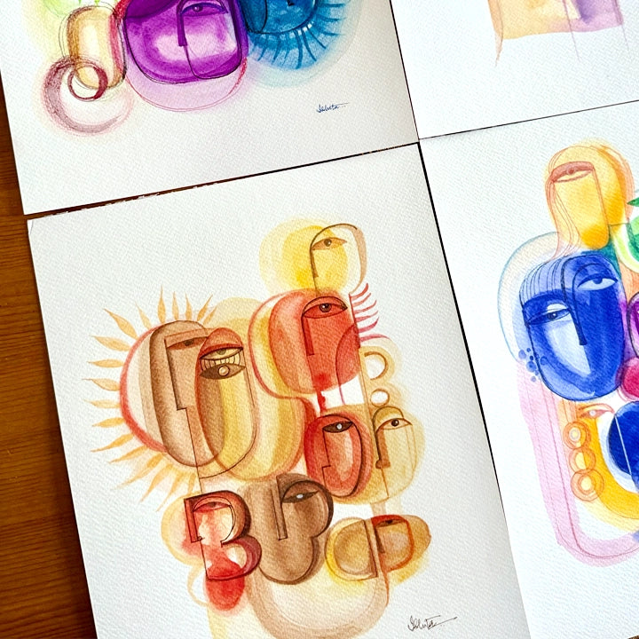 Sunset Across Surfaces | SoulCurryArt