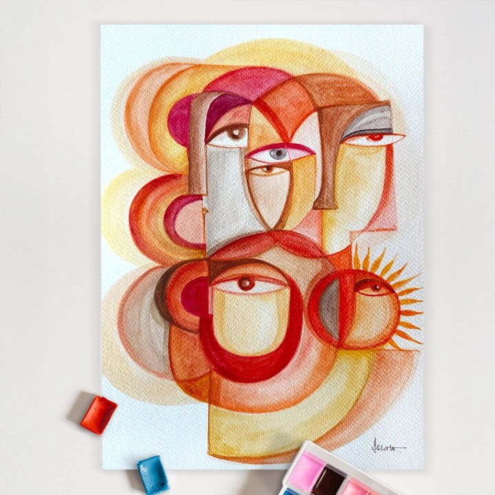 Sun Sliced Surface | SoulCurryArt