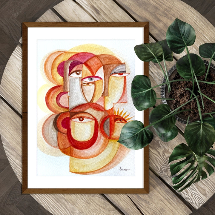 Sun Sliced Surface | SoulCurryArt