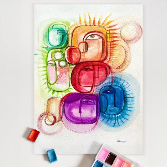 Refractions on the Lake | SoulCurryArt