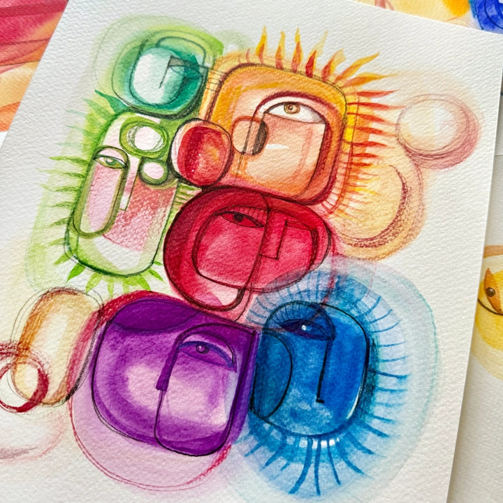 Refractions on the Lake | SoulCurryArt