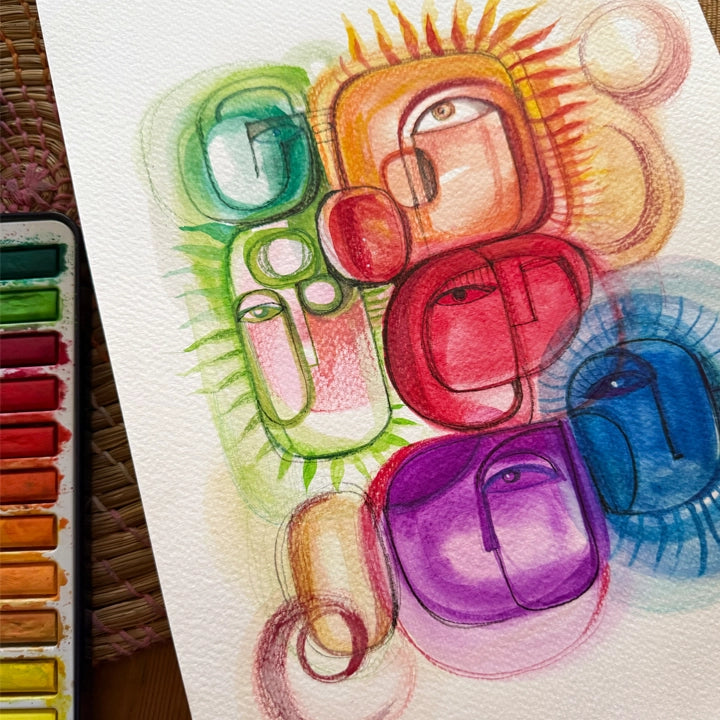 Refractions on the Lake | SoulCurryArt