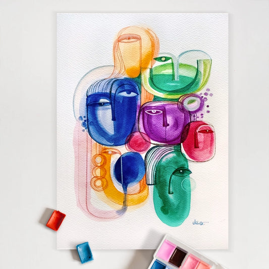 Facets of the Lake | SoulCurryArt