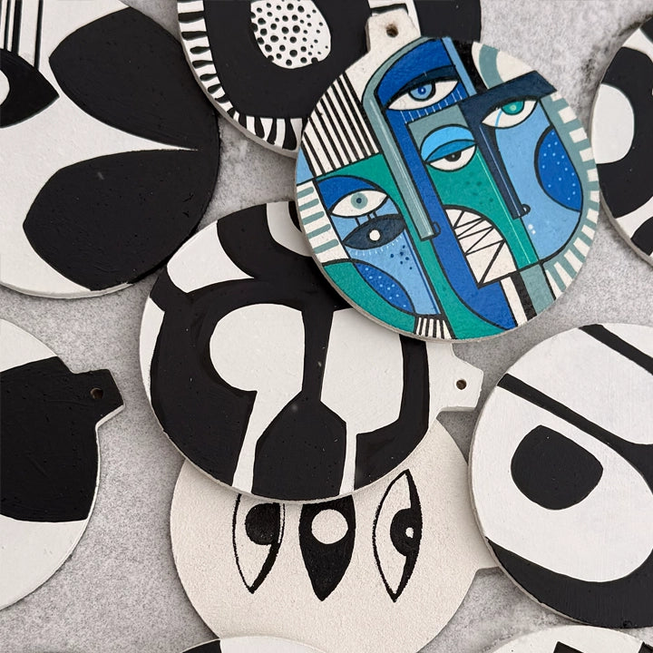 Kubistische Ornamente