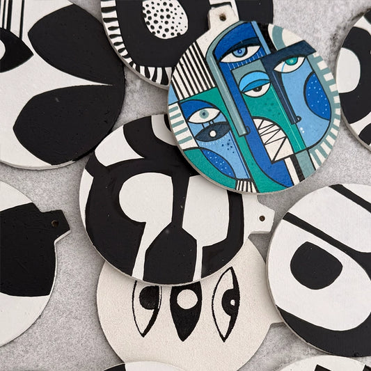 Cubist Ornaments