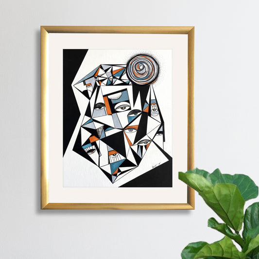 Original art "Crown of Thorns" by SoulCurryArt featuring a detailed, textured crown of thorns illustration on a neutral background.