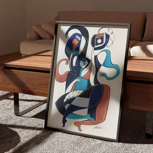 Triadic Dance Forms In Motion | SoulCurryArt