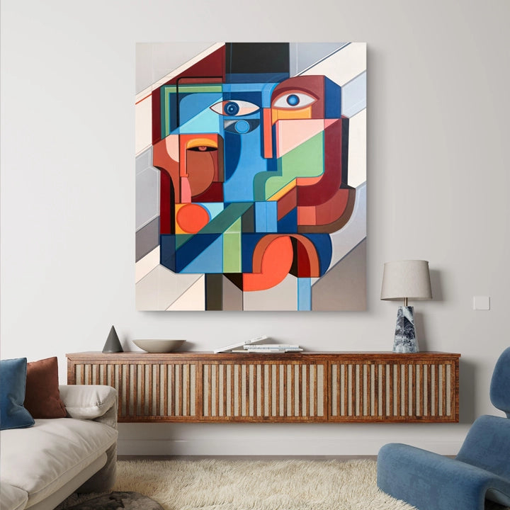 Original art piece titled Human Framework by SoulCurryArt, showcasing abstract human figure with intricate detailing.