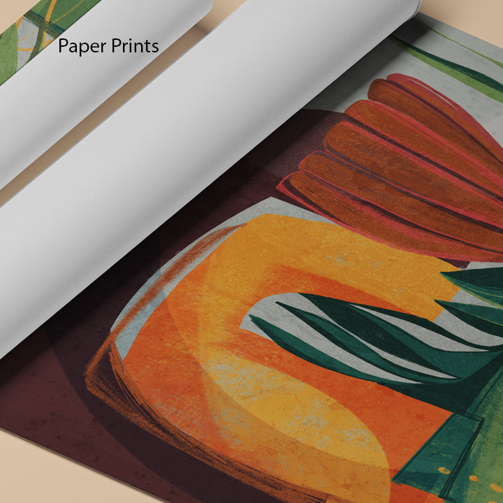 SoulCurryArt print titled "By The Garden Pathway" featuring a beautiful garden scene on 16x20 paper.