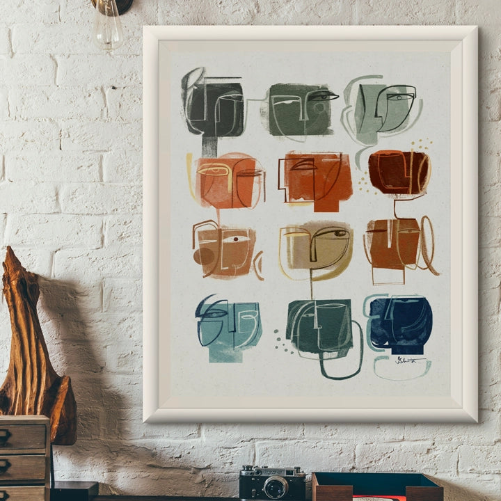 SoulCurryArt Douze print featuring vibrant, artistic design with bold colors on high-quality paper.