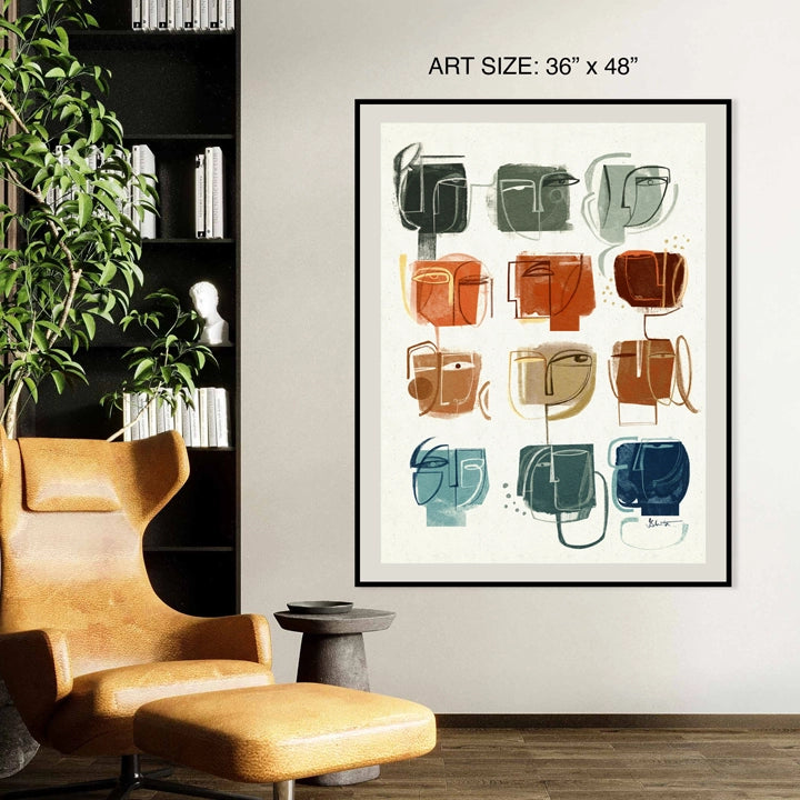 SoulCurryArt Douze print, 36x48 inches, featuring vibrant, detailed artwork on high-quality paper.