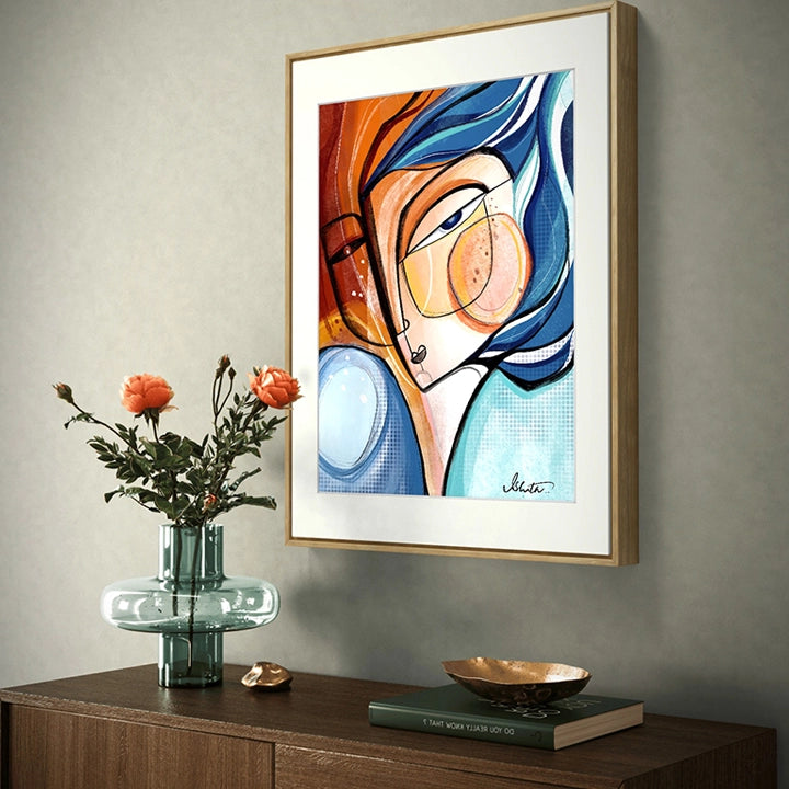 Firestone print by SoulCurryArt, featuring vibrant, detailed artwork with bold colors and intricate design elements.