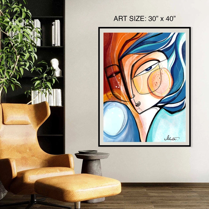Firestone print by SoulCurryArt, 30x40-inch artwork featuring detailed, vibrant Firestone design on high-quality print paper.