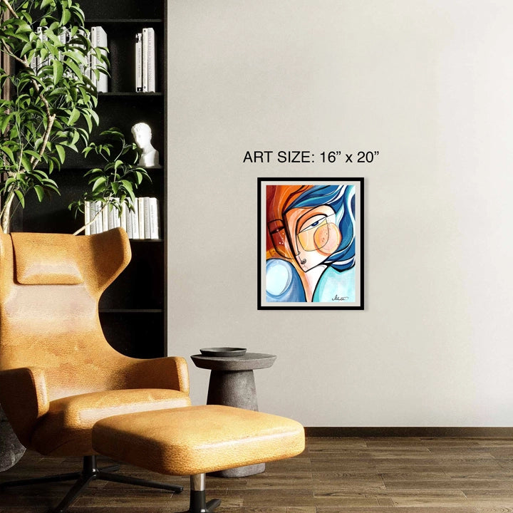 Firestone print artwork by SoulCurryArt, 16x20 inches, featuring detailed design on high-quality print paper.