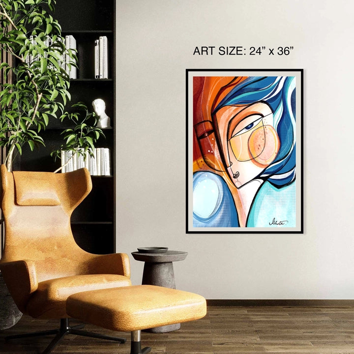Firestone print by SoulCurryArt, size 24x36 inches, vibrant artwork showcasing the iconic Firestone design on high-quality paper.