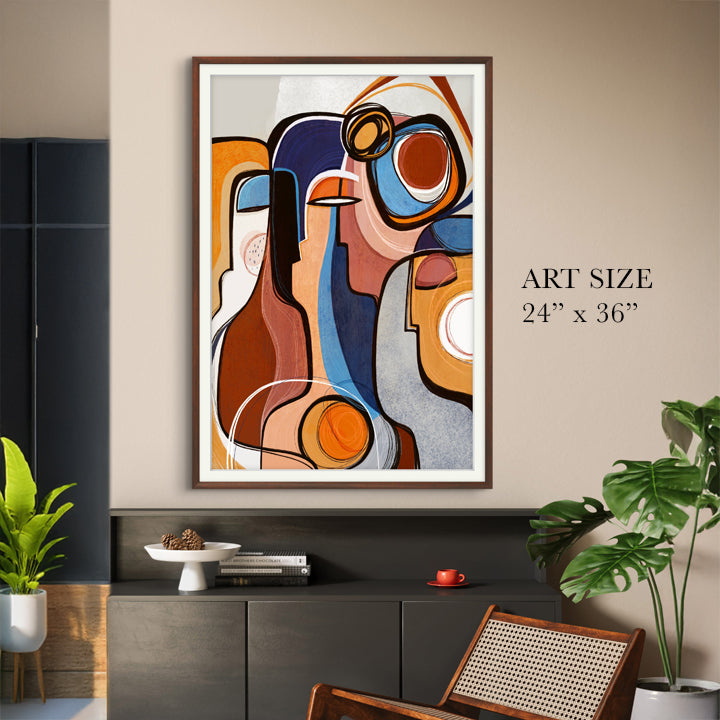 Colorful Kindered print on 16x20 paper by SoulCurryArt, featuring vibrant artwork and detailed design.