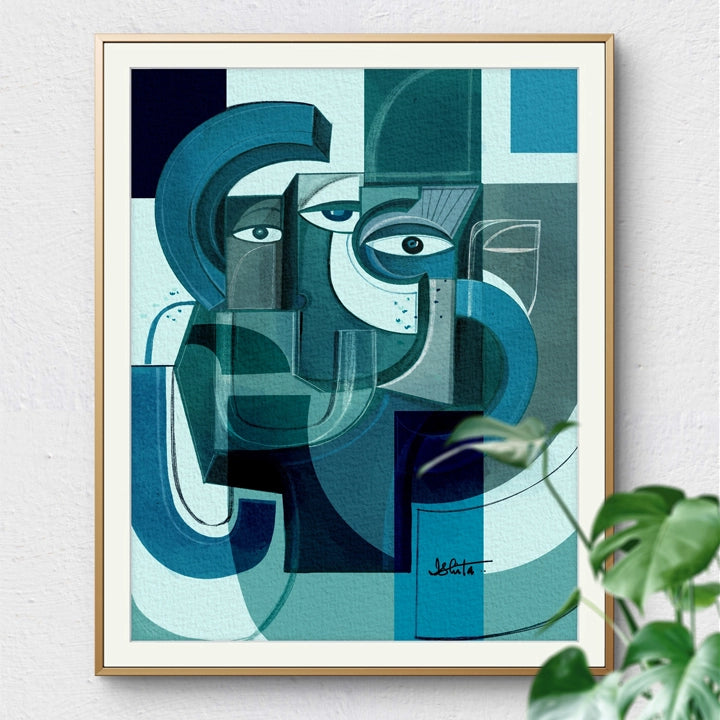 SoulCurryArt landscape print titled "Evolution" featuring a detailed, artistic depiction on 16x20 paper.