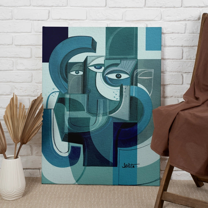 Landscape of Evolution print by SoulCurryArt, 16x20-inch paper art featuring a detailed, artistic landscape scene.