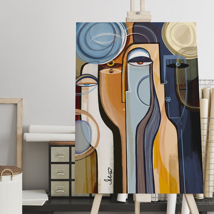 SoulCurryArt print titled "Profound," 16x20-inch paper art print with intricate abstract design.