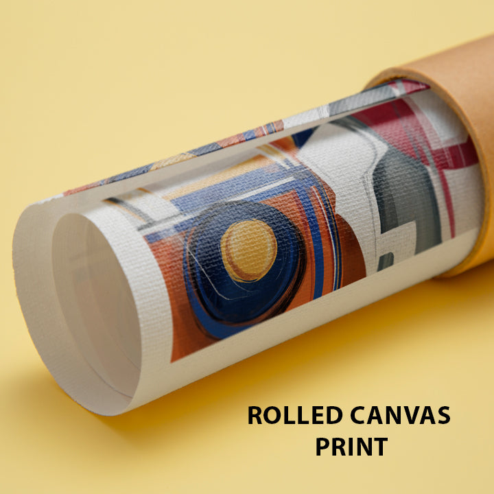 Rolled print of Synapses artwork by SoulCurryArt, showcasing intricate neural network design on high-quality paper.