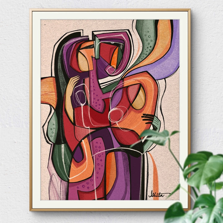 Synoptic print by SoulCurryArt featuring detailed, abstract artwork with vibrant colors on high-quality paper.
