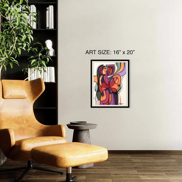 Synoptic print by SoulCurryArt, 16x20 inches, featuring a detailed and artistic design on high-quality paper.