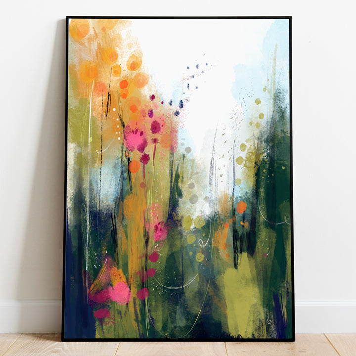 Wildwood print by SoulCurryArt featuring vibrant, detailed nature-inspired artwork on high-quality paper.
