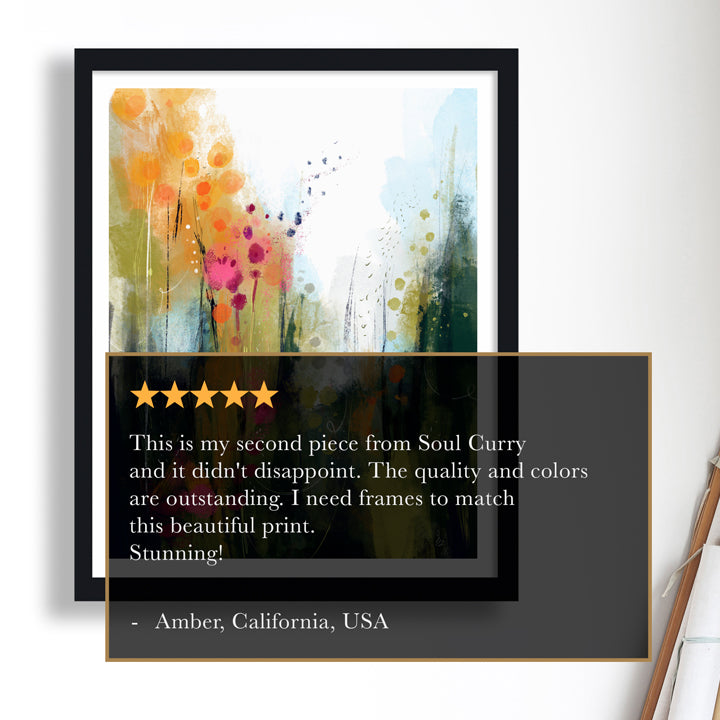 Wildwood print by SoulCurryArt showcasing a detailed nature scene on 16x20 paper, ideal for wall decor.