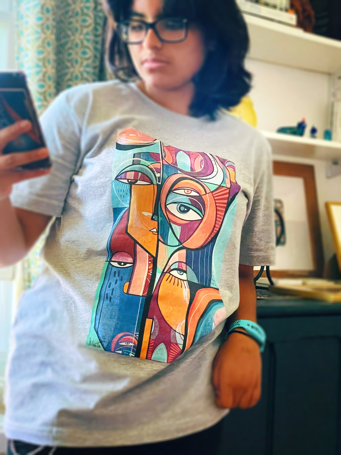 SoulCurryArt Fierce shirt, stylish women's top featuring bold design, comfortable fit, and vibrant colors, perfect for casual wear.