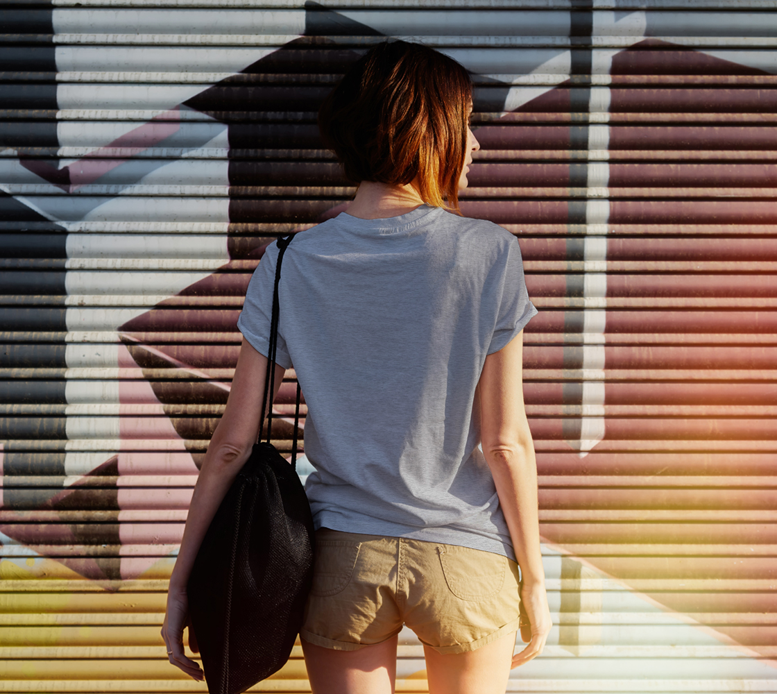 SoulCurryArt Fierce shirt, stylish top with bold graphic design, shown on a Bella+Canvas model. Perfect casual wear.
