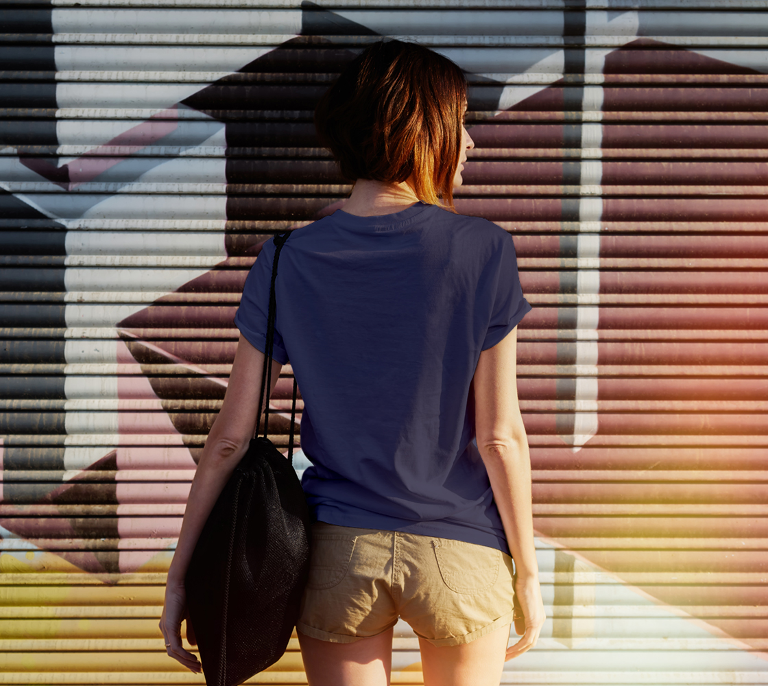 Layered shirts and tops by SoulCurryArt featuring a stylish, multi-layered design in vibrant colors.